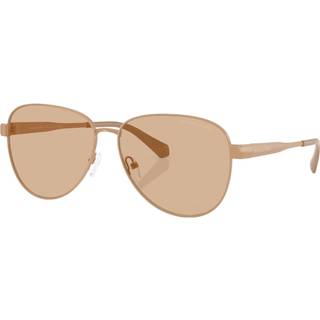 Michael Kors Kvinde MK1160 BIARRITZ 190073 Solbriller Metal Brun Pilot Normal
