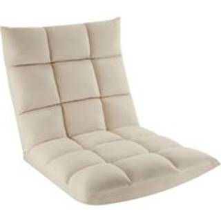 Lænestol Snooze, 2 i 1, velour - beige