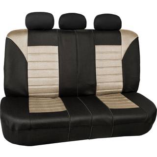 FH Group Bilsdebetrk 3D Air Mesh - Universal Fit Lavt bagsdebetrk Airbag-kompatibel Splitbnk Bagsde Vaskbart sdebetrk til SUV og Sedan Ba