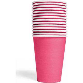 Hot pink papkrus, 14 stk