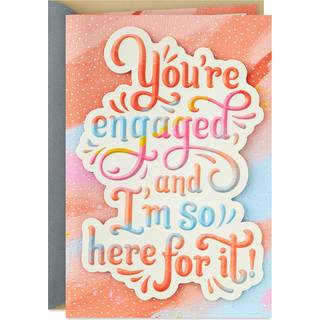 Hallmark Engagement Card (her for det)