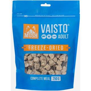MUSH Vaisto - Frysetørret Hundefoder med Okse, Kalkun og Laks - 250g