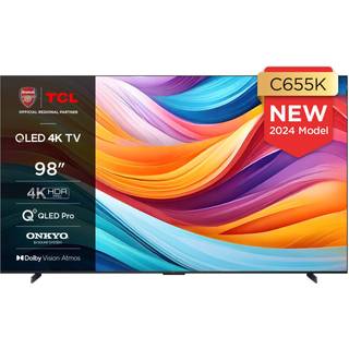 TCL 98C655 QLED 4K Google TV