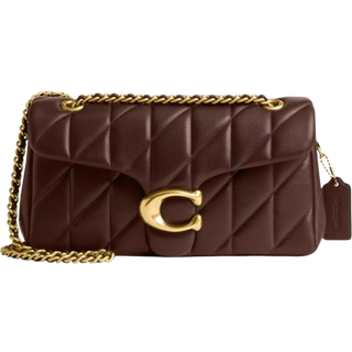 Coach Tabby Quilted 26 Skuldertaske mørkebrun