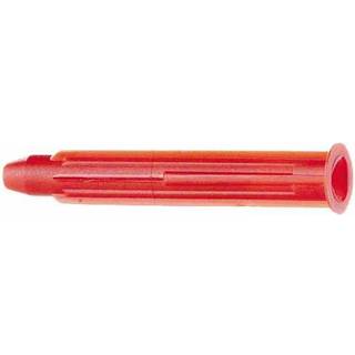 Expandet Plug Let Roset Rød 6X35Mm - 100 Stk.