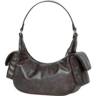 Gina Tricot-Pocket bag-Tasker og Punge-Brunt-ONESIZE-Dame