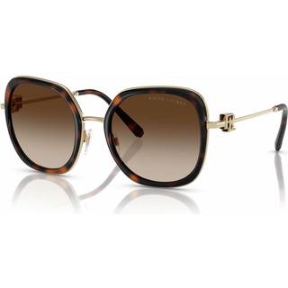Ralph Lauren Kvinde RL7088 911613 Solbriller Metal Brun Brun Firkantet Normal Skygge