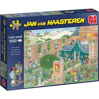 Jumbo Puzzle Jan van Haasteren - The Art Market (1000 pcs)