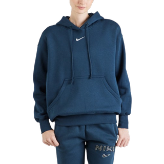 Nike Nike Oversized Sportstøj Phoenix Fleece Mini Swoosh Pullover Hættetrøje
