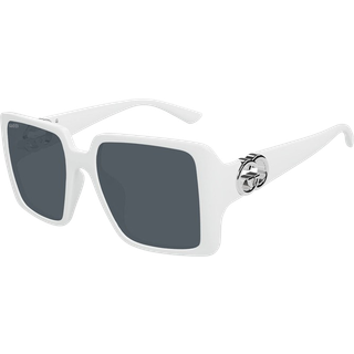 Gucci GG1692SA Asian Fit 003 54 Solbriller Kvinder - White - 54mm