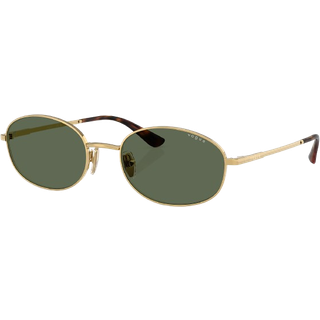 VOGUE EYEWEAR Kvinde VO4323S 280/71 Solbriller Metal Guld Grøn Rund Normal