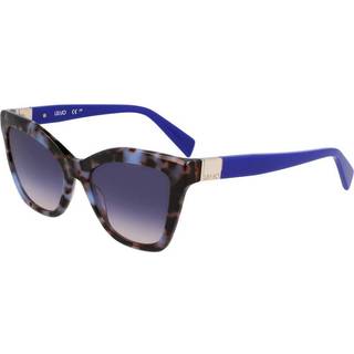 Liu Jo Kvinde LJ804S 430 Solbriller Acetat Blå Firkantet Normal