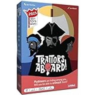 Forræddere ombord: Prisvindende festspil med hemmelig identitet | Let at lære, 15-minutters runde | Forræderi og strategi for 3-8 spillere