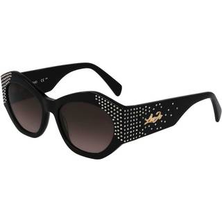 Liu Jo Kvinde LJ805SR 001 Solbriller Acetat Sort Firkantet Normal