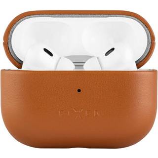 Fixed AirPods Pro (2. gen) Ægte Læder Cover - Brun