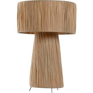 Bordlampe Home ESPRIT Brun Metal Raffiabast 50 W 220 V 27 x 27 x 40 cm