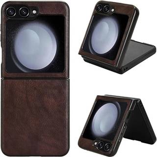 Samsung Galaxy Z Flip6 Belagt Plastikcover - Brun