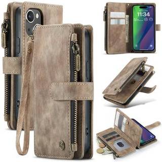 iPhone 16 Caseme C30 Multifunktionel Pung - Brun