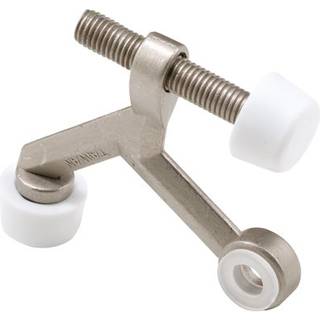 Prime-Line MP10498-5 H?ngsel Pin Door Stop 1-1/4 in. Bolt Diecast Satin Nickel Justerbar (5 Pack)