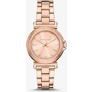 MK Mini Maren Pavé Rose Gold-Tone Watch - Rose Gold - Michael Kors - ONE SIZE