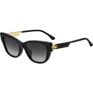 ETRO Kvinde ETRO 0063/F/S 807/1I Solbriller Acetat Sort Brun Firkantet Normal Skygge