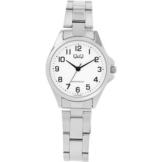 Q&Q Kvinders Sølv Only Time Ur (Ø 30 mm)