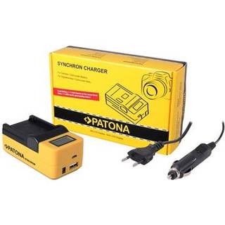 USB oplader til Konica Minolta NP400 med LCD