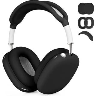 Oetker kompatible AirPods Max Case Cover Soft Silicone 3 i 1 Anti-Scratch Ear Pad Case Cover/Ear Cups Cover/Peadband Cover Accessories Beskyttend