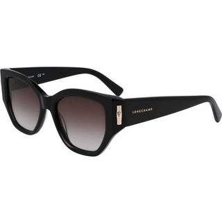 Longchamp LO764S 001 51 Solbriller Kvinder Black - Black - 51mm