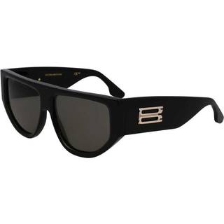 Victoria Beckham Kvinde VB676S 001 Solbriller Acetat Sort Firkantet Normal