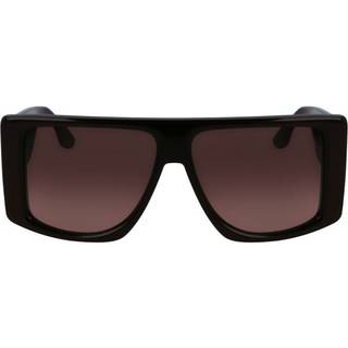 Victoria Beckham Kvinde VB678S 605 Solbriller Acetat Bordeaux Firkantet Normal