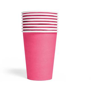 Hot pink papkrus, 8 stk