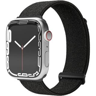 Apple Watch (38/40/SE/41/42mm) Vonmählen Fitness Loop 2 Nylon Rem - Sort