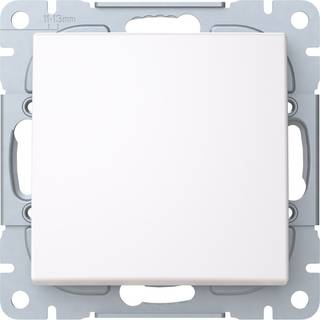 ABB Saga krydsningsafbryder, blank hvid
