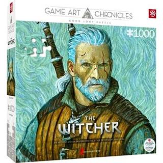 The Witcher III: Wild Hunt Game Art Chronicles Puzzle Geralt inspired by Vincent van Gogh  (1000 pieces)