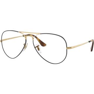 Ray-Ban RX6489 Aviator 3177 58 Briller Mænd Tortoiseshell - Tortoise on Arista Gold - 58mm