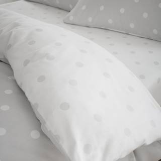 Catherine Lansfield Børstet 100% bomuld Polka Dot Fitted SengetøjSingle