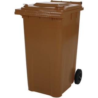 SARO 2 hjul - stor affaldsbeholder - model MGB 80 BR - brun