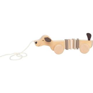 Jabadabado Puppy kkelegetøj - Legetøj Træ Natural - C2549