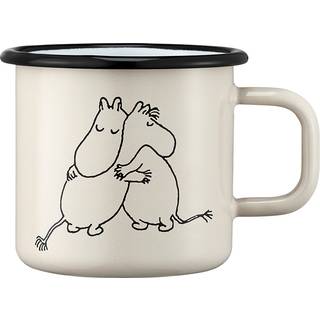 Muurla Mumi 80 emaljekrus 37 cl Hvid