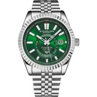 Stührling Swiss Movement Datemaster 1020.03 - Herre - 42 mm - Automatisk - Mineralglas