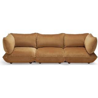 Fatboy Sumo 4-personers Sofa Fløjl - 4-sæders sofaer + Polyester-fløjl Almond - 106757