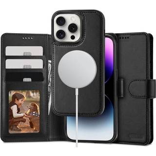 iPhone 16 Pro Tech-Protect 2-i-1 pungetui - Magsafe-kompatibel - sort