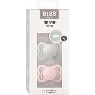 BIBS Supreme Silicone Haze/Blossom 2 pak - Flere størrelser