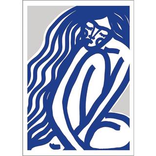 Plakat The Silence Blue
