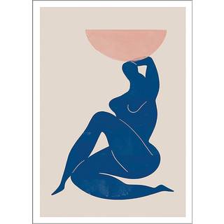 Plakat Vase And Woman