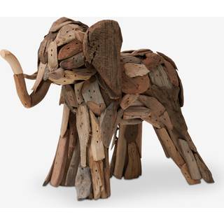 Elefant Drivtømmer 25x10x18 cm