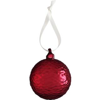 Cooee Design Gry Marble julekugle Ø5 cm Deep red