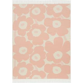 Marimekko Unikko plaid 130x180 cm Pink