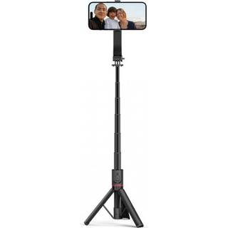 Tech-Protect L04S Selfiestang m. Tripod & Bluetooth - MagSafe Kompatibel - Sort